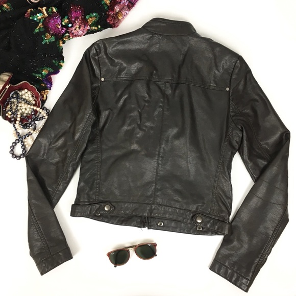 BERNARDO Brown Moto Jacket - Picture 7 of 8